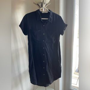 Simons - Buttoned Dress - Black - Size S